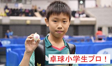 渡部民人 わたなべたみと 選手は卓球の小学生プロ プロフィールや戦型は